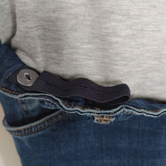 GeBe Maternity over-the-bump skinny jeans, mid-wash, SZ 4 (US) - Picture 5 of 7